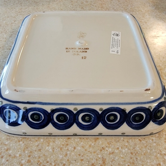 Polish Pottery Square Serving Dish - Picture 3 of 4